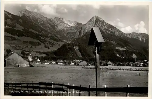 Fischen, Allgäu, m. Nebelhorn und Rubihorn -340742