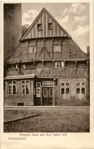 Rendsburg - Altestes Haus -69918