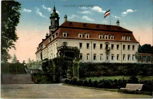 Schloss Lichtenwalde - Bahnpost -69708