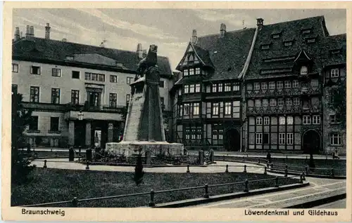 Braunschweig - Löwendenkmal -69974