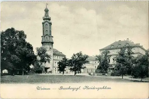 Weimar - Grossherzogl. Residenzschloss -68874