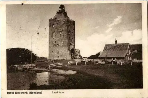 Insel Neuwerk - Leuchtturm -69064