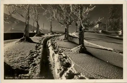 Davos-Frauenkirch - Winter Idyll -412142