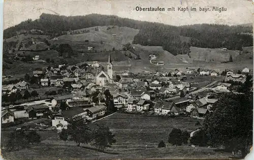 Oberstaufen, Allgäu, mit Kapf -340506