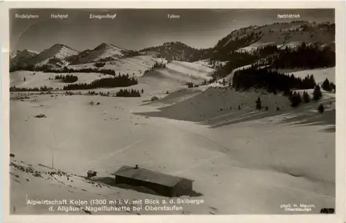 Oberstaufen, Allgäu, Alpenwirtschaft Kojen -340464