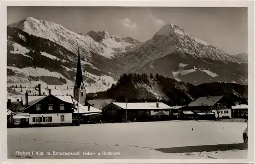 Fischen im Allgäu mit Entschenkopf, Nebelhorn und Rubihorn -340546