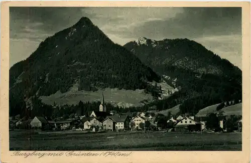 Allgäu, Burgberg, Allgäuer Hochgebirge -340566