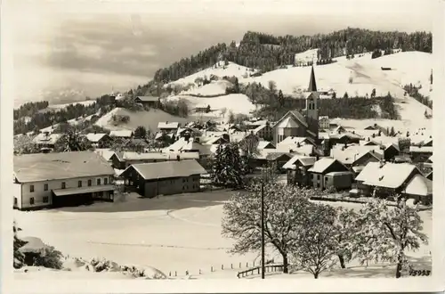 Oberstaufen, Allgäu, im Winterkleid -340524