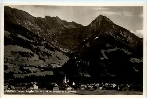 Fischen, Allgäu, m. Nebelhorn und Rubihorn -340714