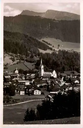 Oberstaufen, Allgäu, mit Rindalphorn -340956