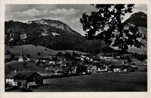 Fischen, Allgäu, Obermelsenstein mit Bolgen und Bolsterlangerhorn -340976