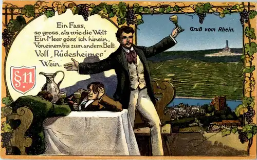 Ein Fass voll Rüdesheimer Wein -37230