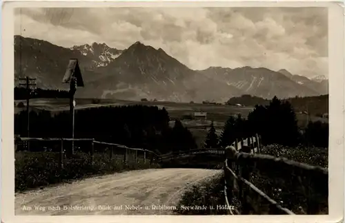 Fischen, Allgäu, m. Nebelhorn und Rubihorn -340704