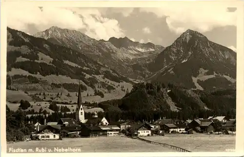 Fischen, Allgäu, m. Nebelhorn und Rubihorn -340724