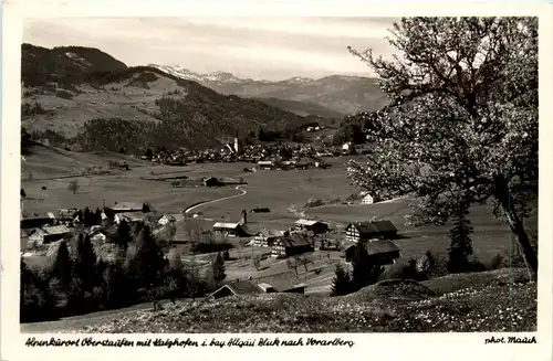 Oberstaufen, Allgäu, mit Blick nach Vorarlberg -340872