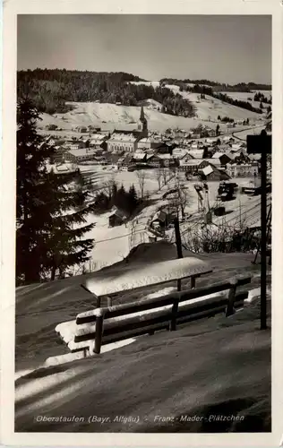 Oberstaufen, Allgäu, Franz-Mader-Plätzchen -340932