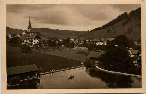 Oberstaufen, Allgäu, Badeanstalt -340952