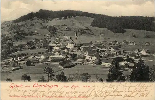 Oberstaufen, Allgäu, Grüsse -340874