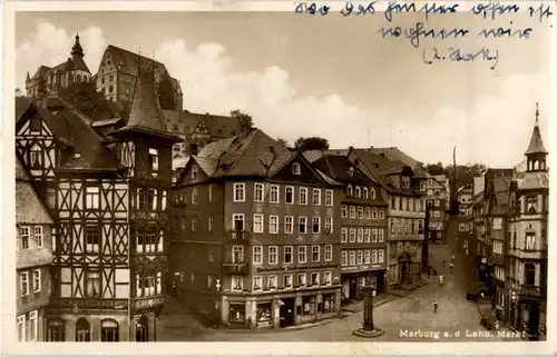 Marburg - Marktplatz -69662