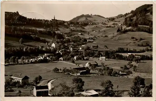 Oberstaufen, Allgäu, über dem Weissachtale -340906