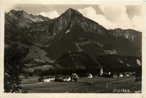 Fischen, Allgäu, mit Schöllangerburg -340994