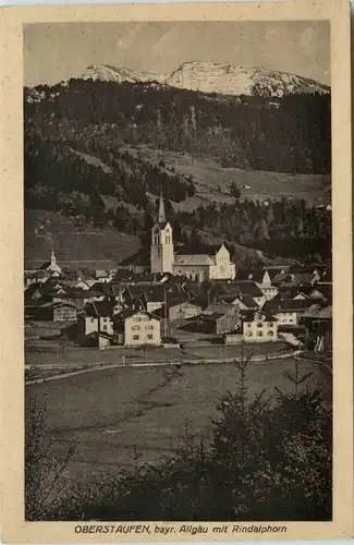 Oberstaufen, Allgäu, mit Rindalphorn -340946