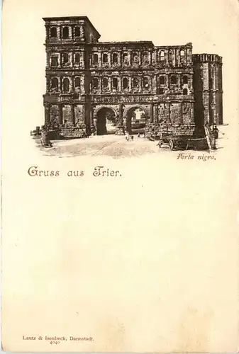 Trier, Grüsse, Kaiserpalast -341054