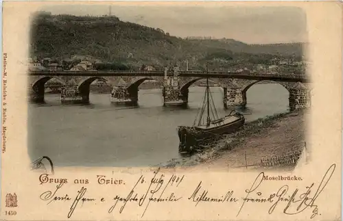 Trier, Grüsse, Porta Nigra -Landseite -341046