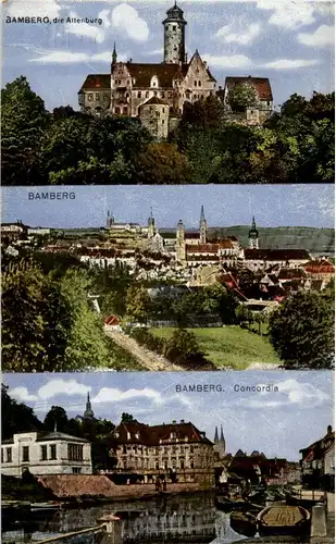 Bamberg - Mehrbildkarte -38018