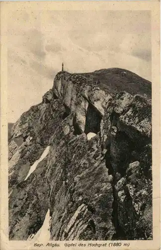 Allgäu, Gipfel des Hochgrat -340560