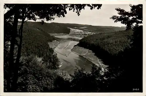 Die Saaletalsperre, Am Stausee, Am Heinrichstein -341434