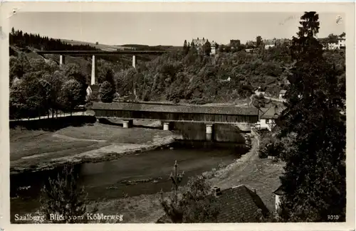 Saalburg, Blick vom Klosterweg -341492