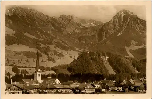 Fischen, Allgäu, m. Entschenkopf, Nebelhorn und Rubihorn -340700