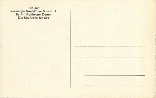 Berlin - Union Vereinigte Kaufstätten GmbH -38266