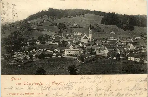 Oberstaufen, Allgäu, Grüsse -340898