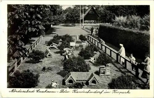 Cuxhaven-Döse - Kaninchendorf im Kurpark -38294