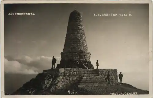 Allgäu, Denkmal-Einweihung auf dem Grünen -340570