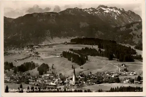 Fischen, Allgäu, mit Maderhalm und Besler -340740