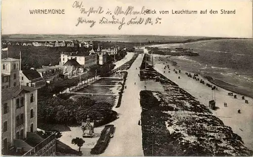 Ostseebad Warnemünde - Blick vom Leuchtturm -38460