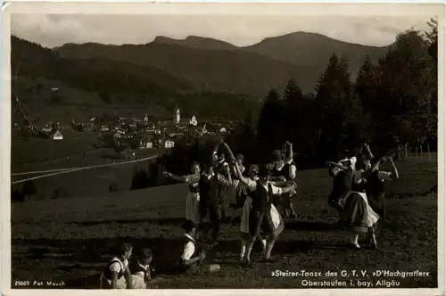 Oberstaufen, Allgäu. Steirertanz des G.T.V. -341606