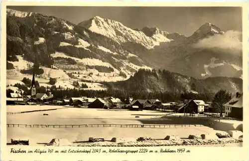 Fischen, Allgäu, m. Entschenkopf, Nebelhorn und Rubihorn -340790