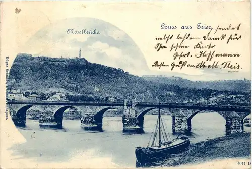 Trier, Moselbrücke -341852