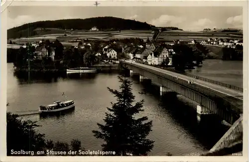 Saalburg am Stausee der Saaletalsperre -341318