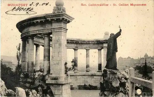 Budapest - Szt. Gellertszobor -38844