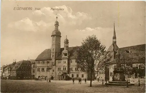 Eisenberg, Marktplatz -342116