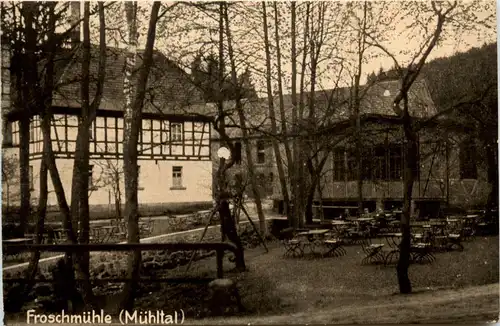 Froschmühle im Mühltal - Eisenberg Klostrlausnitz -342046
