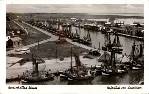 Büsum - Hafenblick vom Leuchtturm -39338