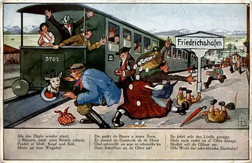 Friedrichshafen, Schwäbische Eisenbahn -342596