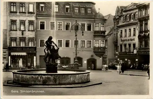 Gera, Simsonbrunnen -341918