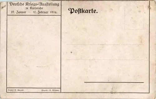 Karlsruhe - Deutsche Kriegsausstellung 1916 -39654